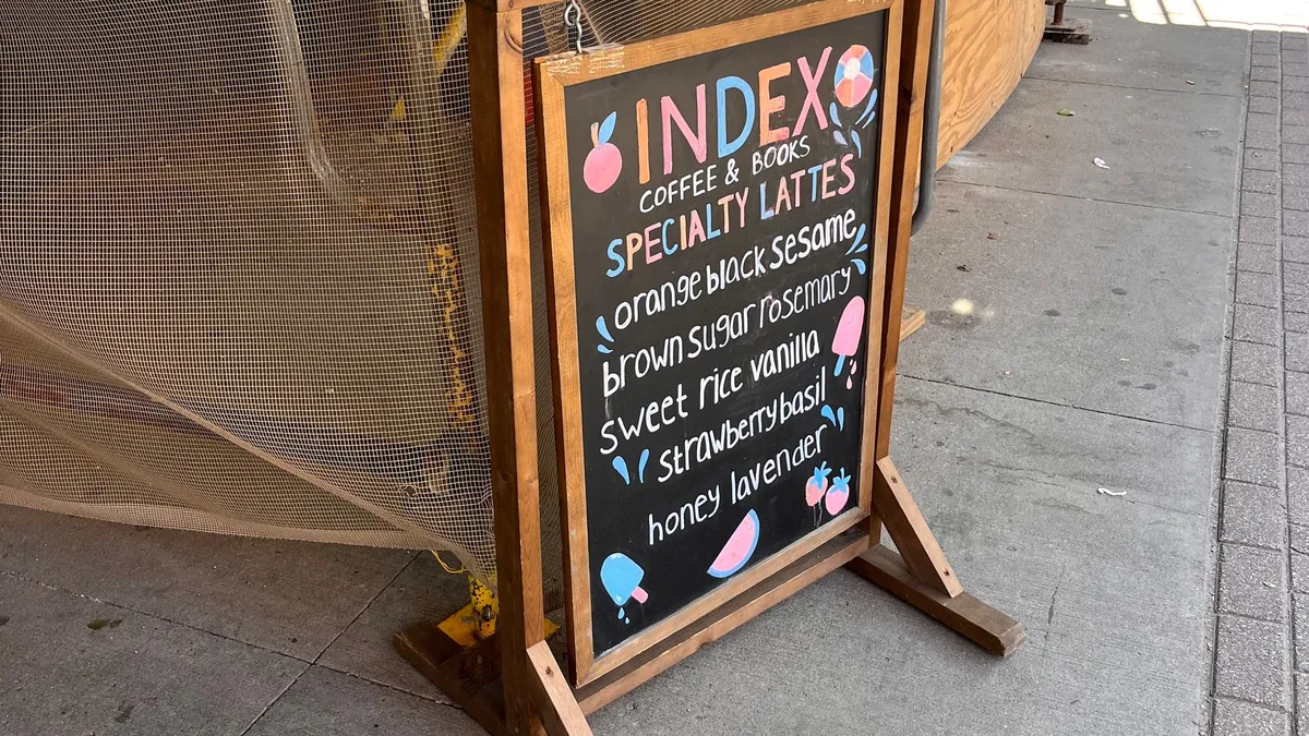 Index Coffee and Books — from our visit